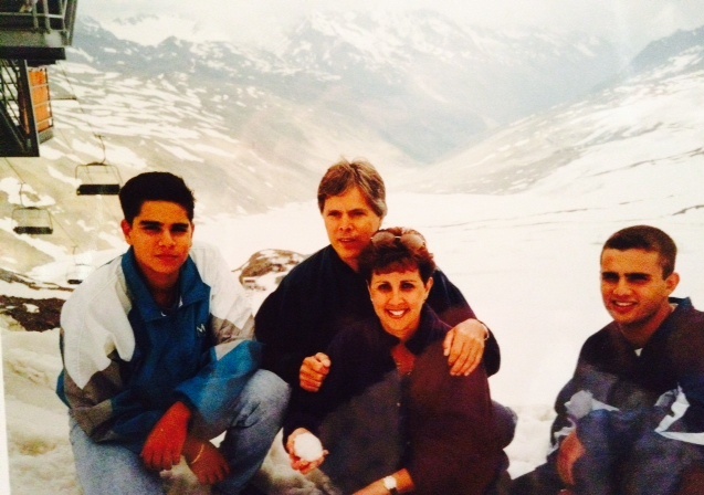 Family photo, Alto Adige: Val Senales, Italia
