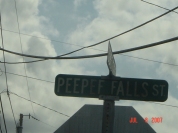 Funny street names, Oahu, Hawaii, Peepee Falls